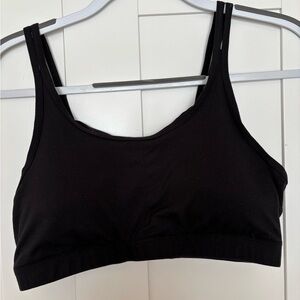 Women's Black Sports Bra in L